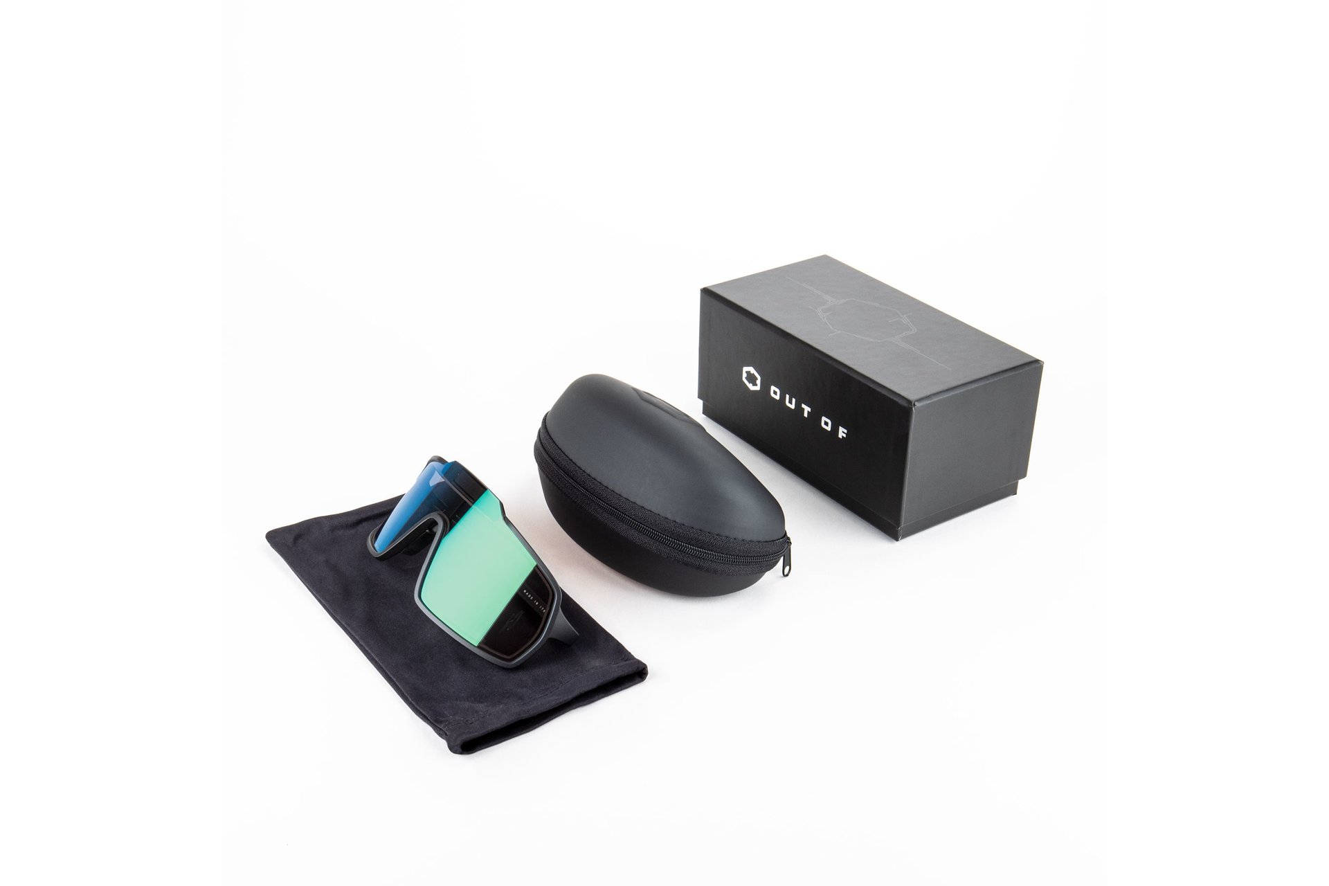 OUTOF Bot 2 adapta Black / IRID green