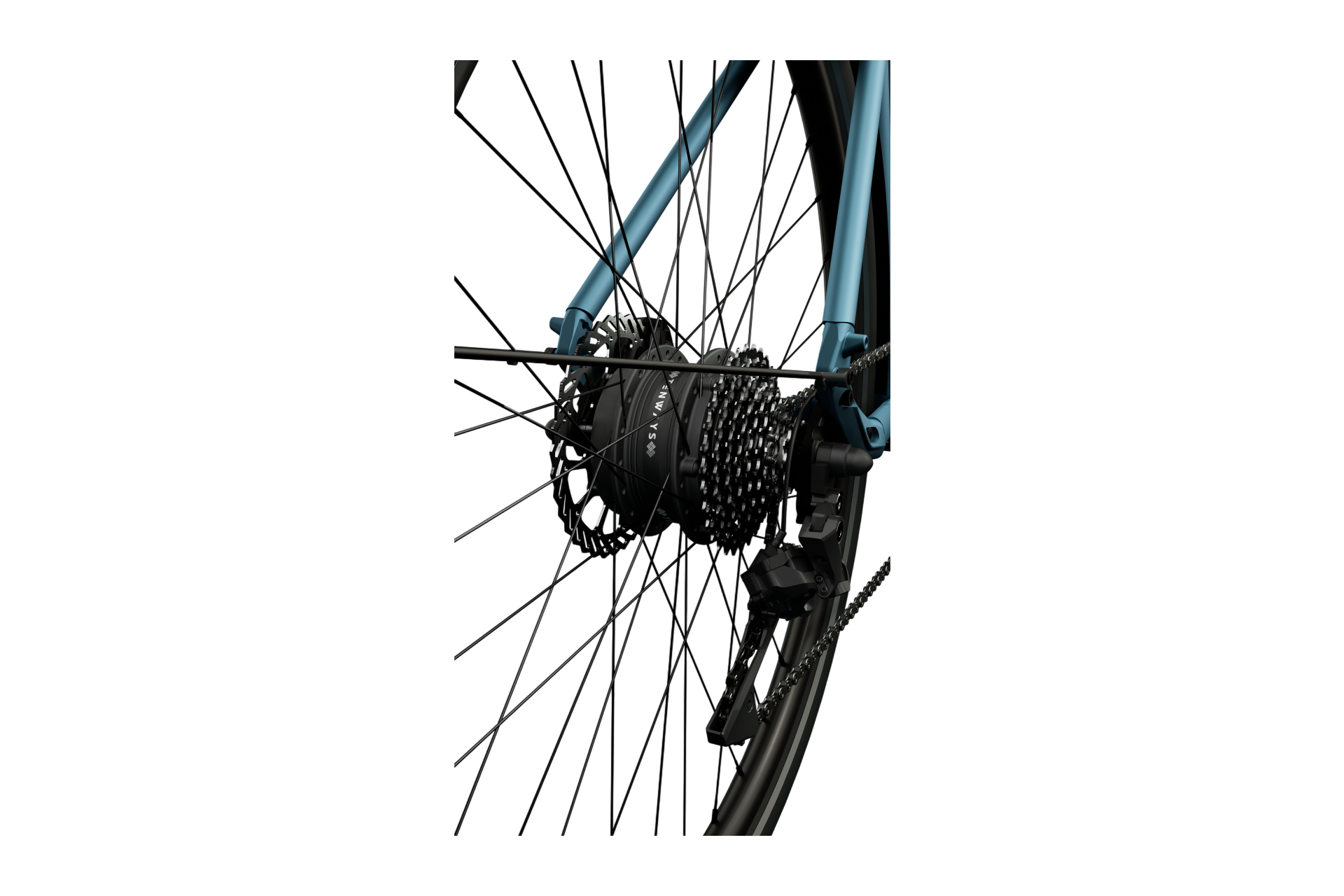 TENWAYS CGO600 Plus - 360 Wh - 28 Zoll - Diamant - 2026