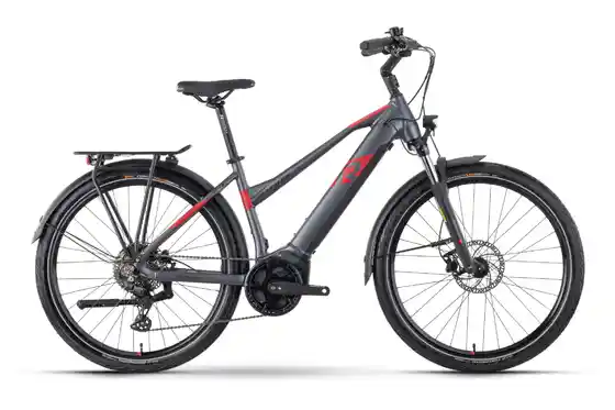 E-Bike Trekking - Raymon TourRay E 6.0 M350 - 630 Wh - 27,5 Zoll - Tiefeinsteiger