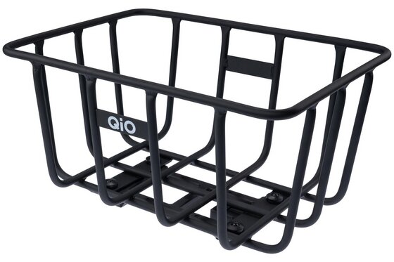 XXL Sale % - QiO V.R./H.R. Alu Gepäckkorb Karl, MIK Aufnahme