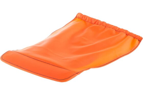 Helm Zubehör & Ersatzteile - Overade Helm&uuml;berzug f&uuml;r Plixi Fit Falthelm Orange