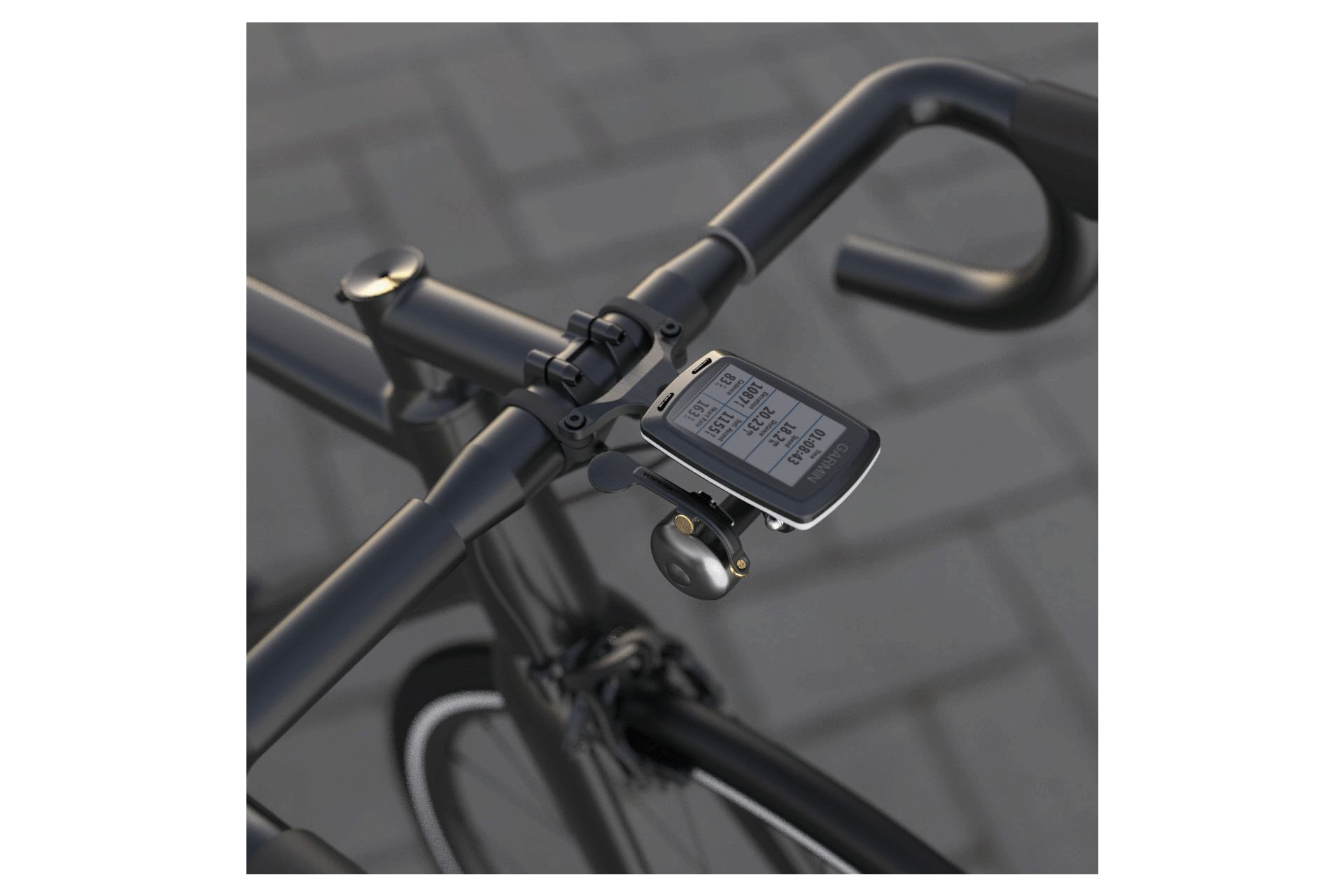 Topeak UTB Bellonside Klingel für Multi-Mount Halterung