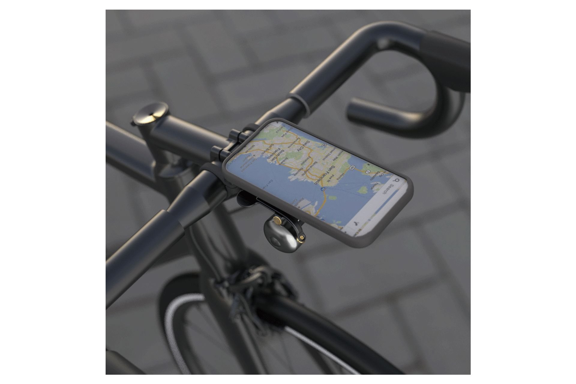 Topeak UTB Bellonside Klingel für Multi-Mount Halterung