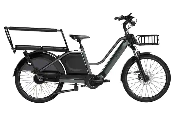 Aluminium - Lastenfahrräder - Tenways Cargo DUO - 748 Wh - 24 Zoll - Longtail - 2026