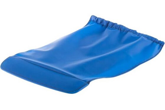 Helm Zubehör & Ersatzteile - Overade Helm&uuml;berzug f&uuml;r Plixi Fit Falthelm Blau