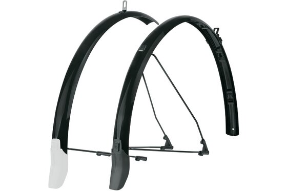 Schutzbleche Festmontage - SKS Bluemels Kabelkanal Schutzblech Set 28 Zoll schwarz