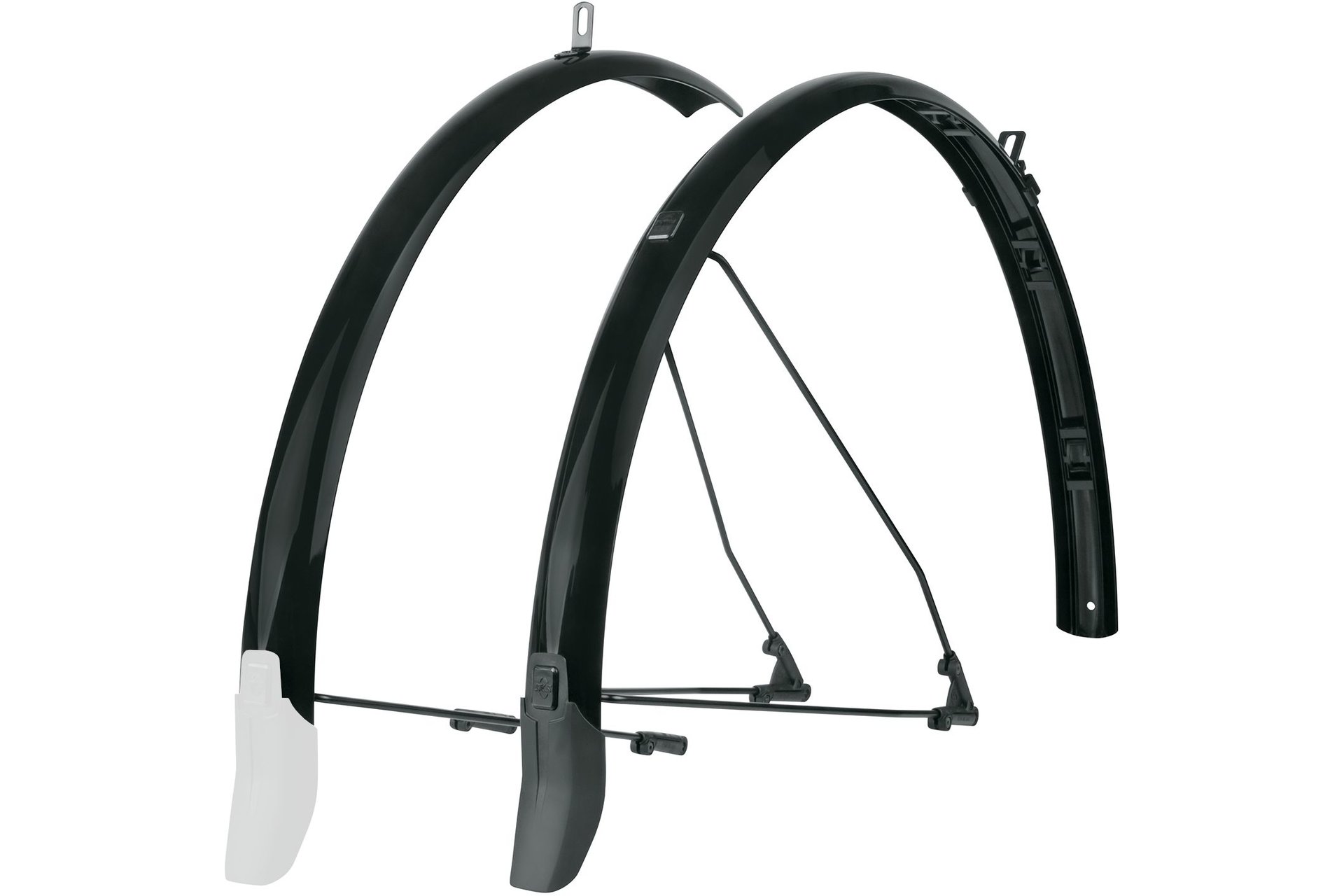 SKS Bluemels Kabelkanal Schutzblech Set 28 Zoll schwarz