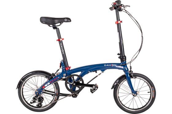 Aluminium - Faltrad-Klapprad - Dahon Eezz D3 - 2021 - 16 Zoll - Faltrahmen