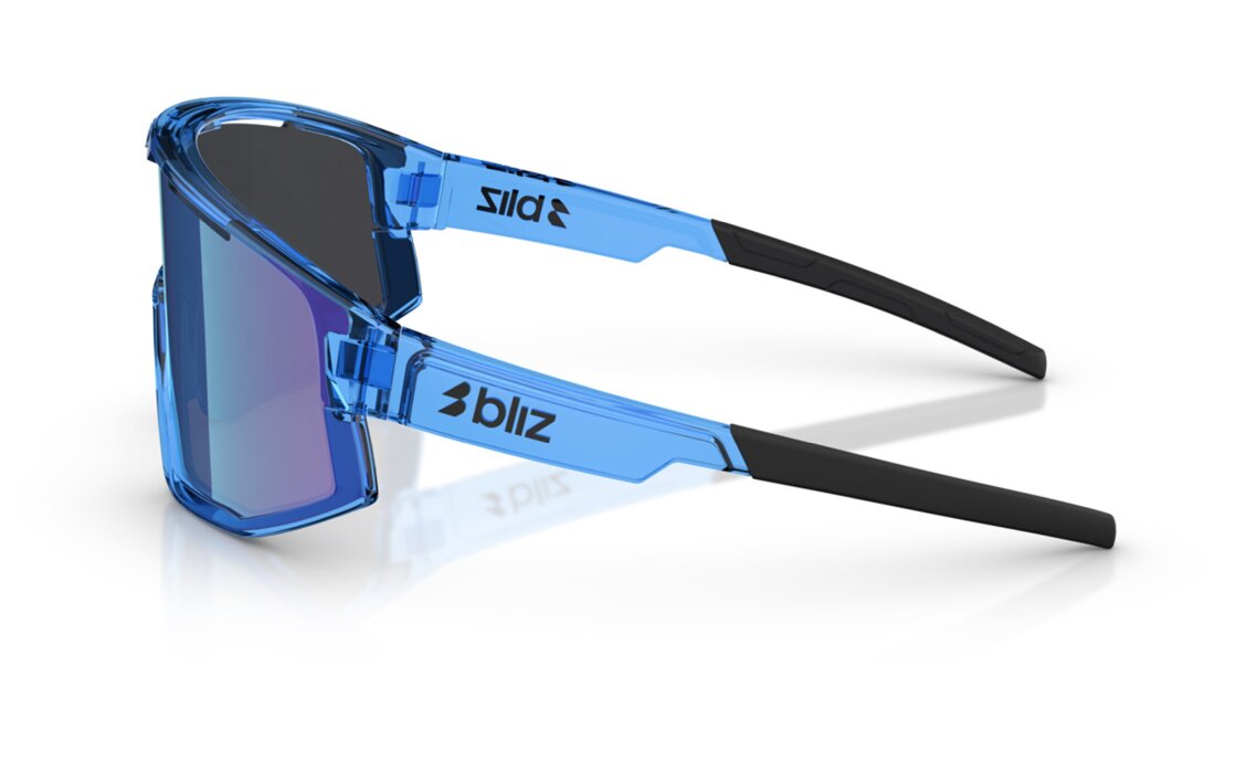 Bliz Fusion Transparant Blue - Smoke w blue multi
