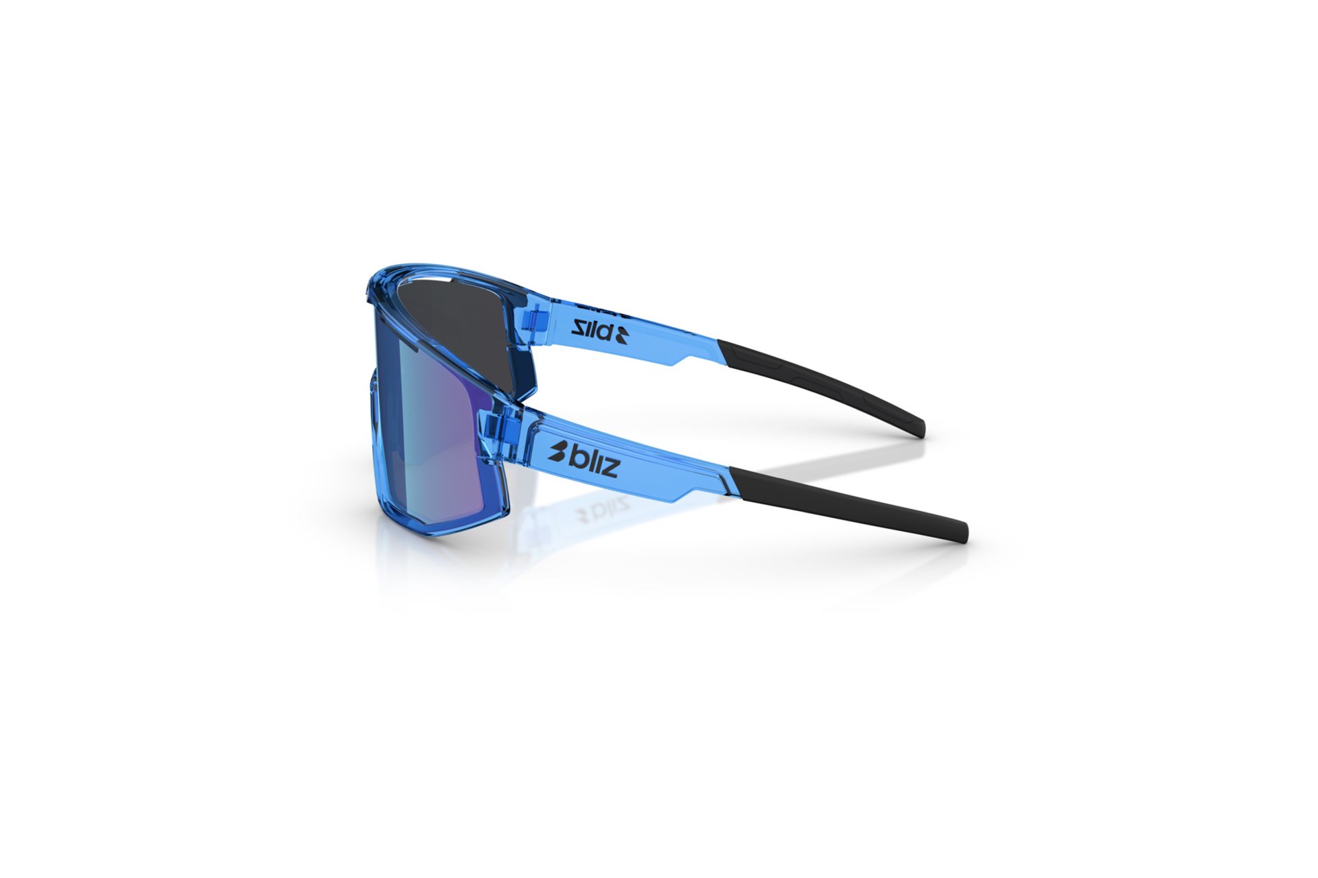 Bliz Fusion Transparant Blue - Smoke w blue multi