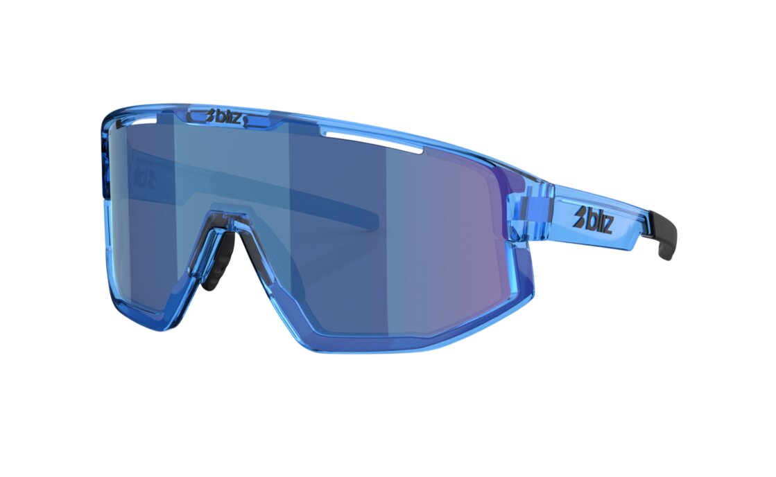 Bliz Fusion Transparant Blue - Smoke w blue multi