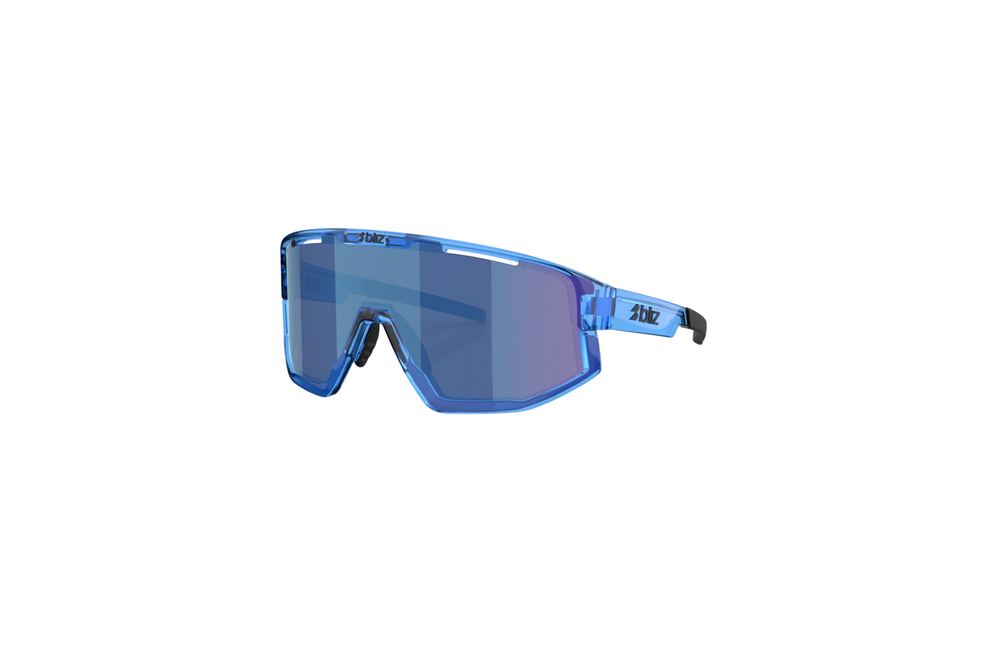 Bliz Fusion Transparant Blue - Smoke w blue multi