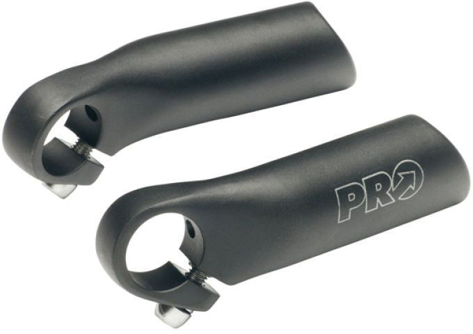 ETC Barends Lenkerhörnchen Ski-Design – 110 Mm, Schwarz, Aus Aluminium, Für 22,2 Mm Lenker, Zusätzliche Griffposition