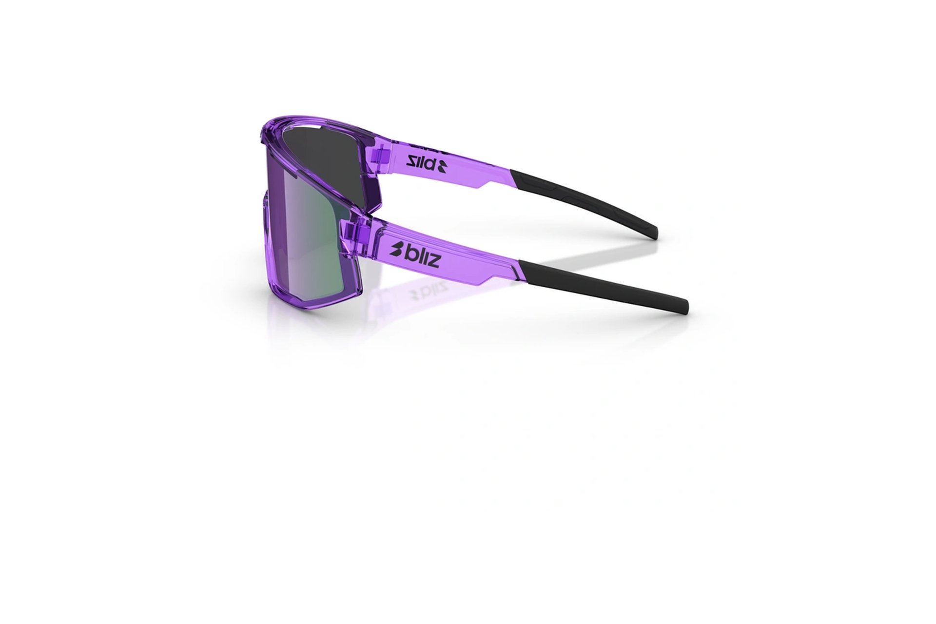 Bliz Fusion Transparant Purple - Smoke w purple multi
