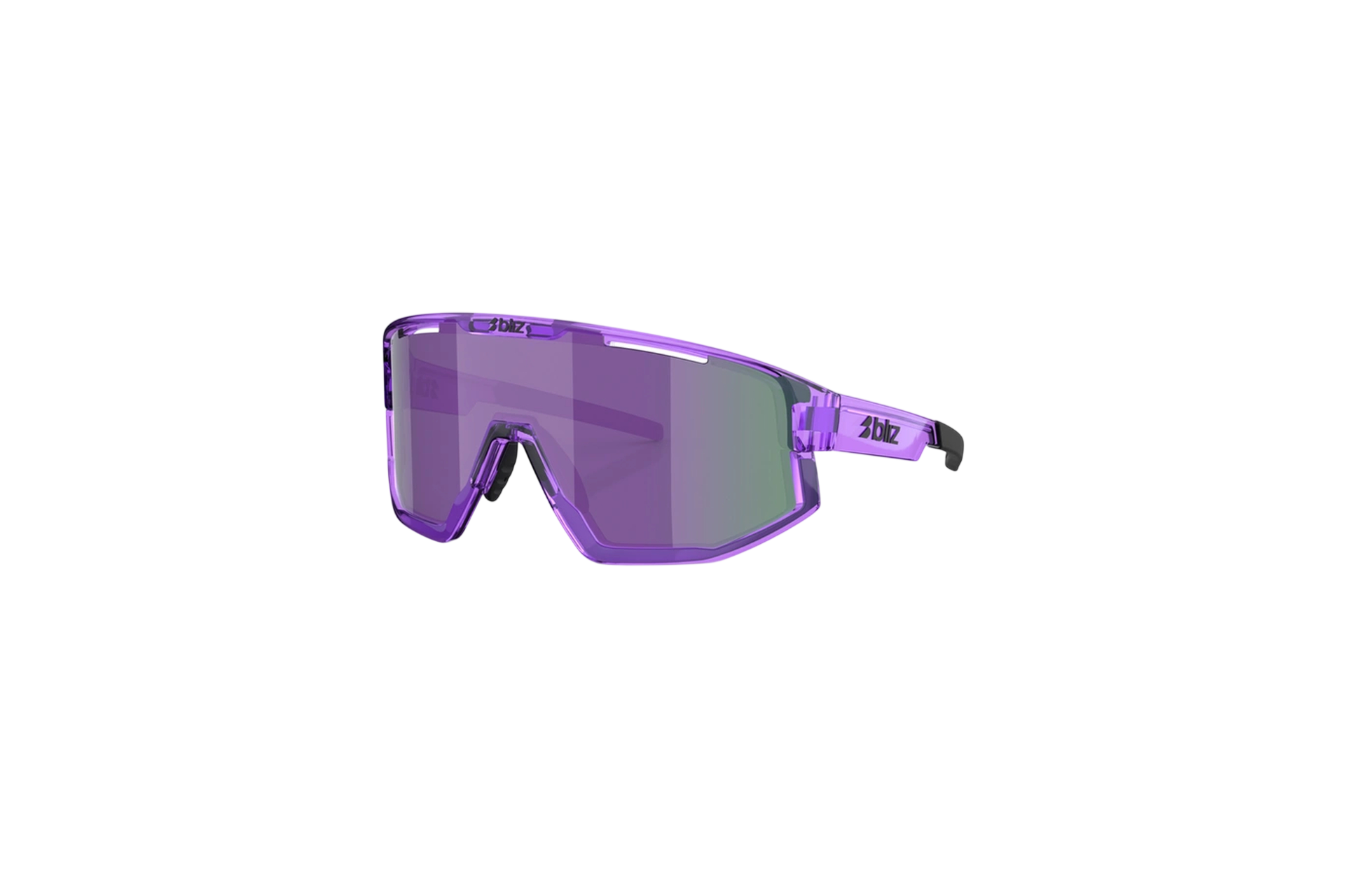 Bliz Fusion Transparant Purple - Smoke w purple multi