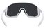 Bliz Fusion Matte White - Smoke w blue multi