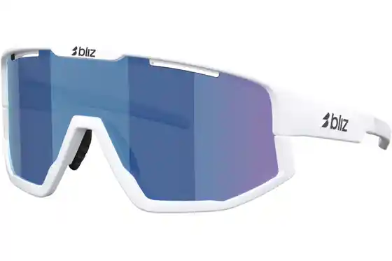 XXL Sale % - Bliz Fusion Matte White - Smoke w blue multi
