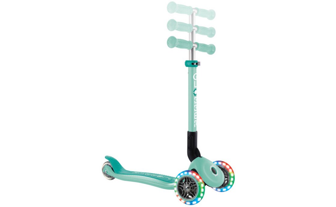 Globber Junior Foldable Lights, mit Leuchtrollen - 2024
