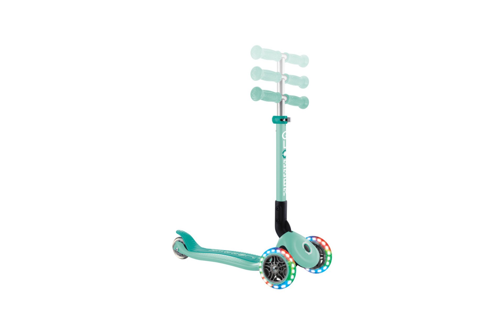 Globber Junior Foldable Lights, mit Leuchtrollen - 2024