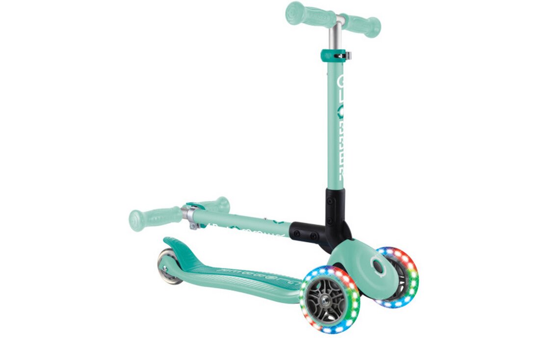 Globber Junior Foldable Lights, mit Leuchtrollen - 2024