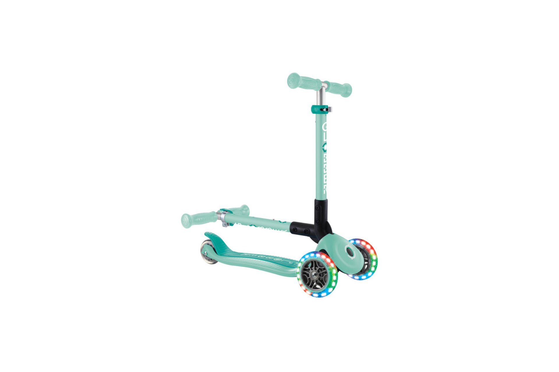 Globber Junior Foldable Lights, mit Leuchtrollen - 2024