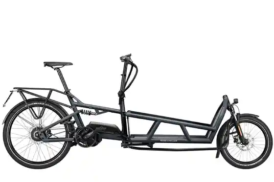 Aluminium - Long John - Riese und Müller Load 75 vario - 500 Wh - 26 Zoll - Long John