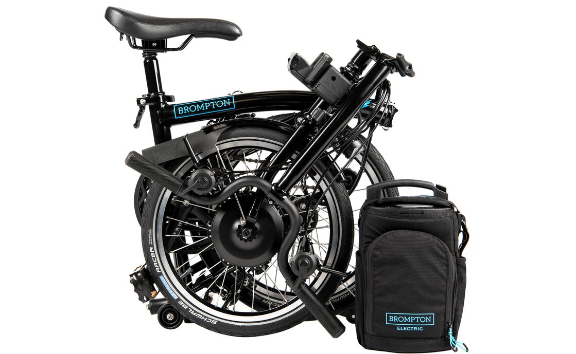 Brompton H6L Electric - Avy - SP6 - 300 Wh - 16 Zoll - Faltrahmen