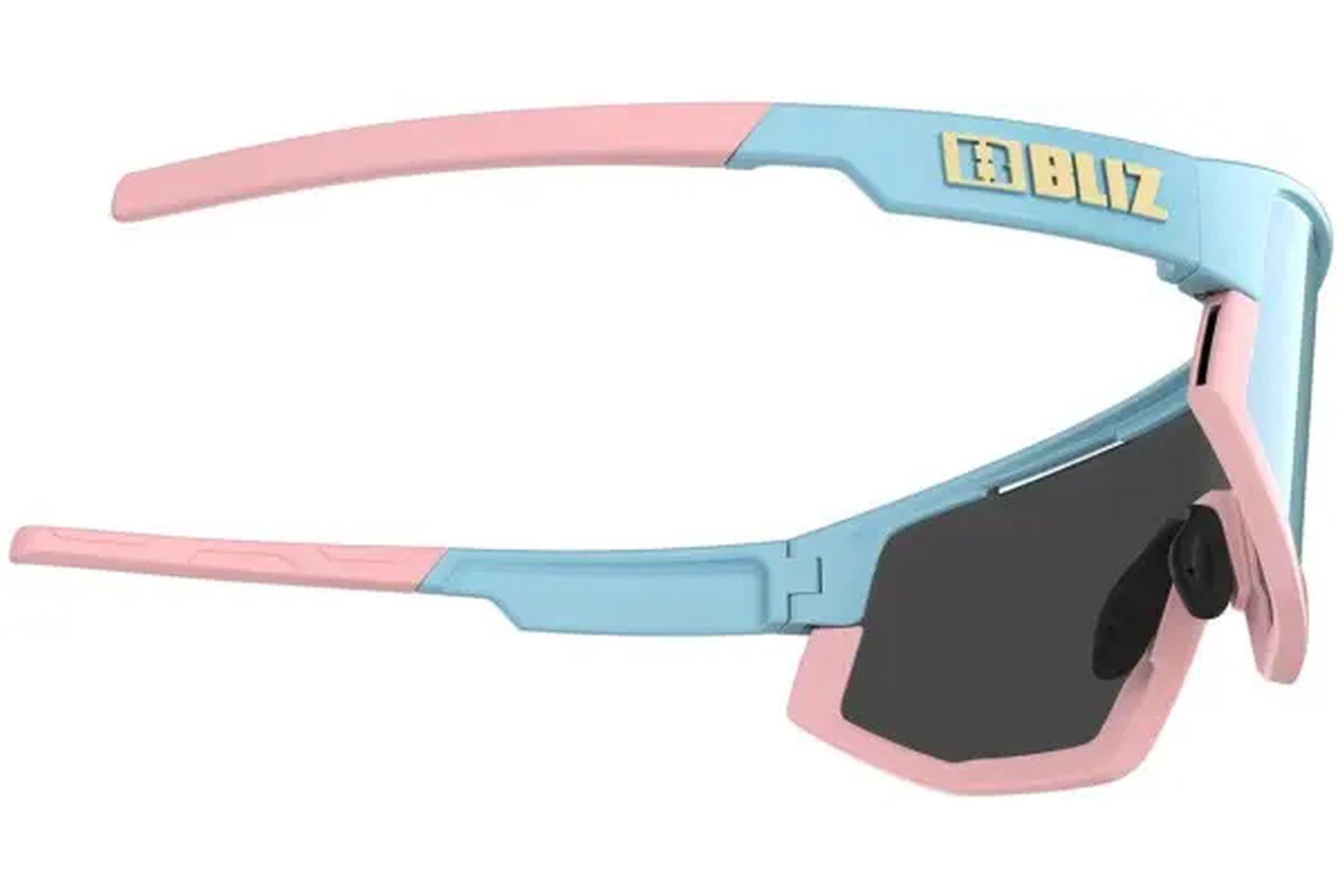 Bliz Fusion Small Matt Pastel Blue - Smoke w Ice Blue Multi