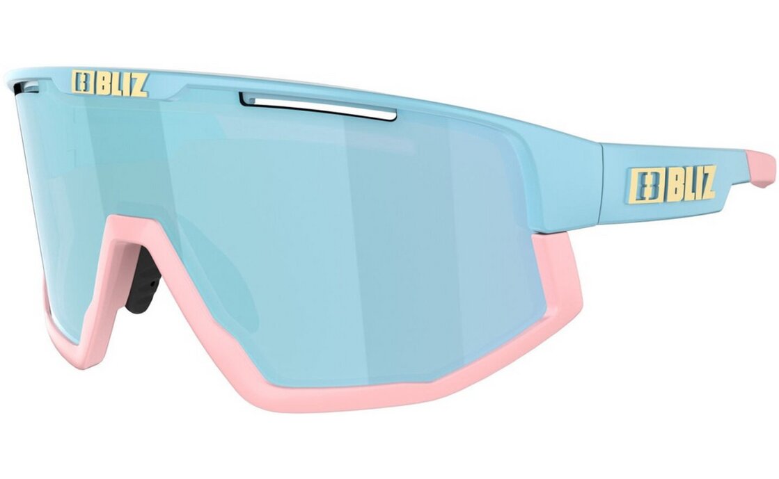 Bliz Fusion Small Matt Pastel Blue - Smoke w Ice Blue Multi