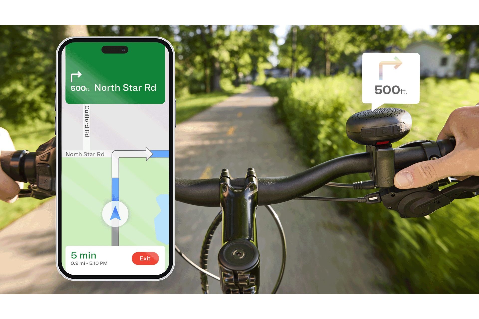Trek BellBeats Digitale Fahrradklingel mit Lautsprecher