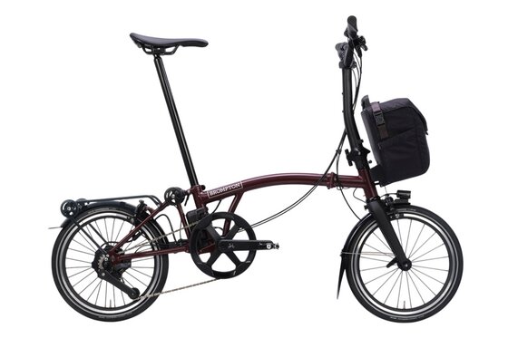 E-Bike Faltrad-Klapprad - Brompton Electric P Line e-Motiq Urban - 345 Wh - 16 Zoll - Faltrahmen - 2026