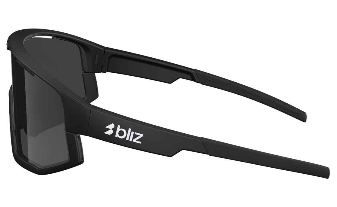 Bliz Fusion Small Matte Black - Smoke