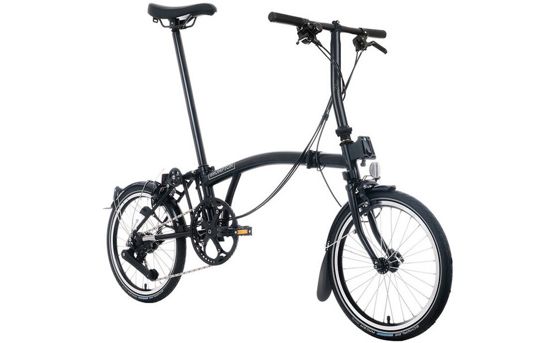 Brompton C Line Explore Black Edition - 16 Zoll - Faltrahmen - 2025