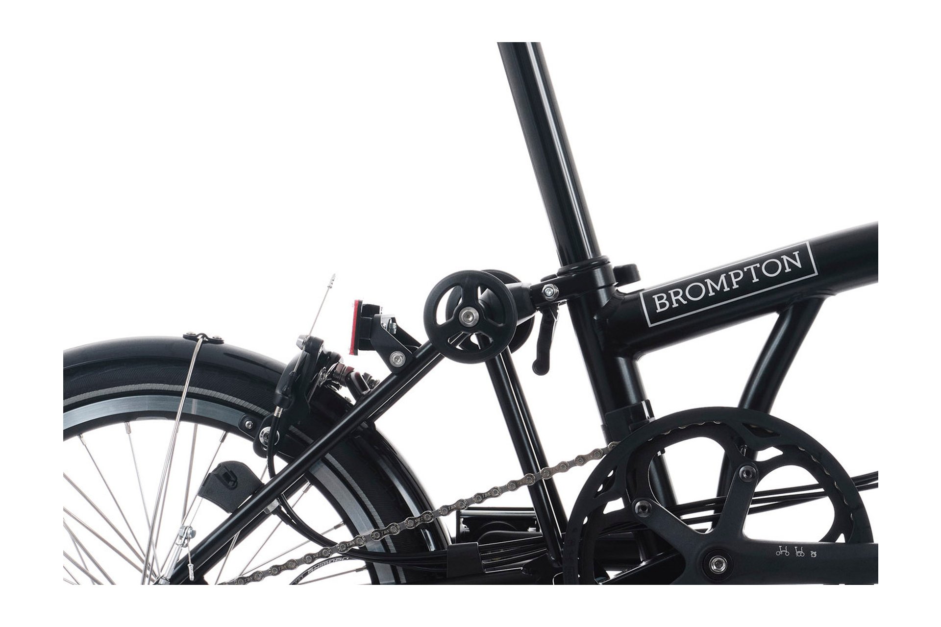 Brompton C Line Explore Black Edition - 16 Zoll - Faltrahmen - 2025