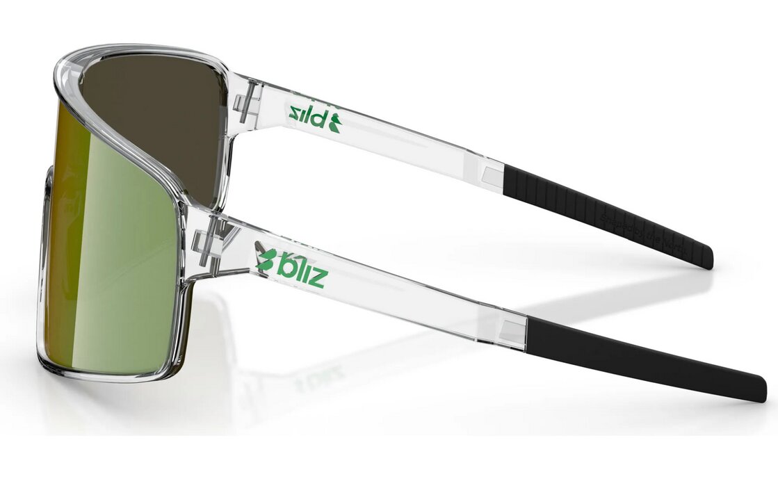 Bliz P001 Transparent White - Brown w Green Multi