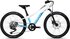 pearl white/bright blue - glossy