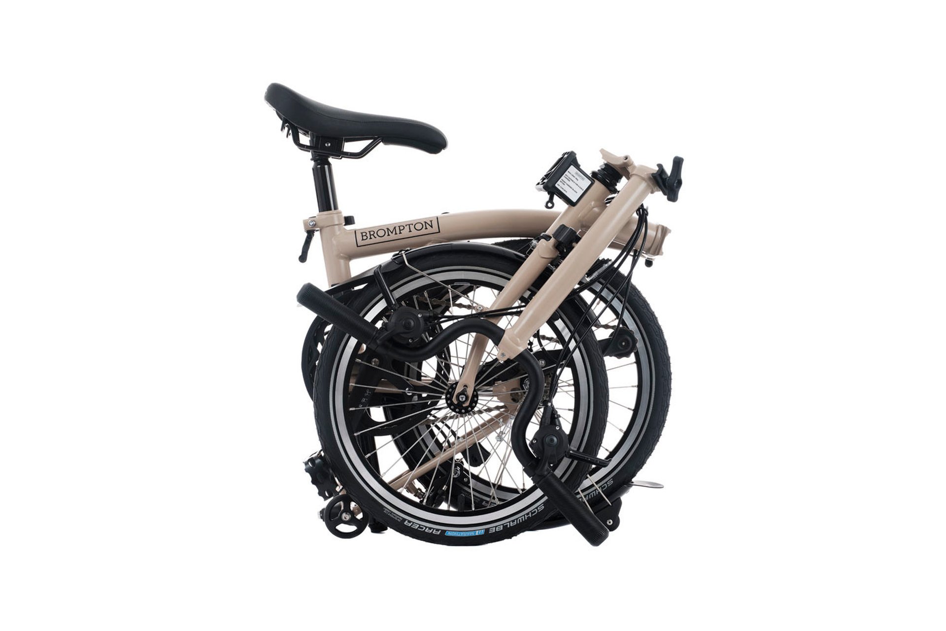 Brompton C Line Explore Black Edition - 16 Zoll - Faltrahmen - 2025