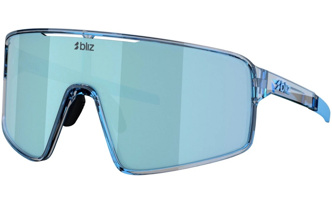 Bliz P001 Transparent Blue - Smoke w Ice Blue Multi
