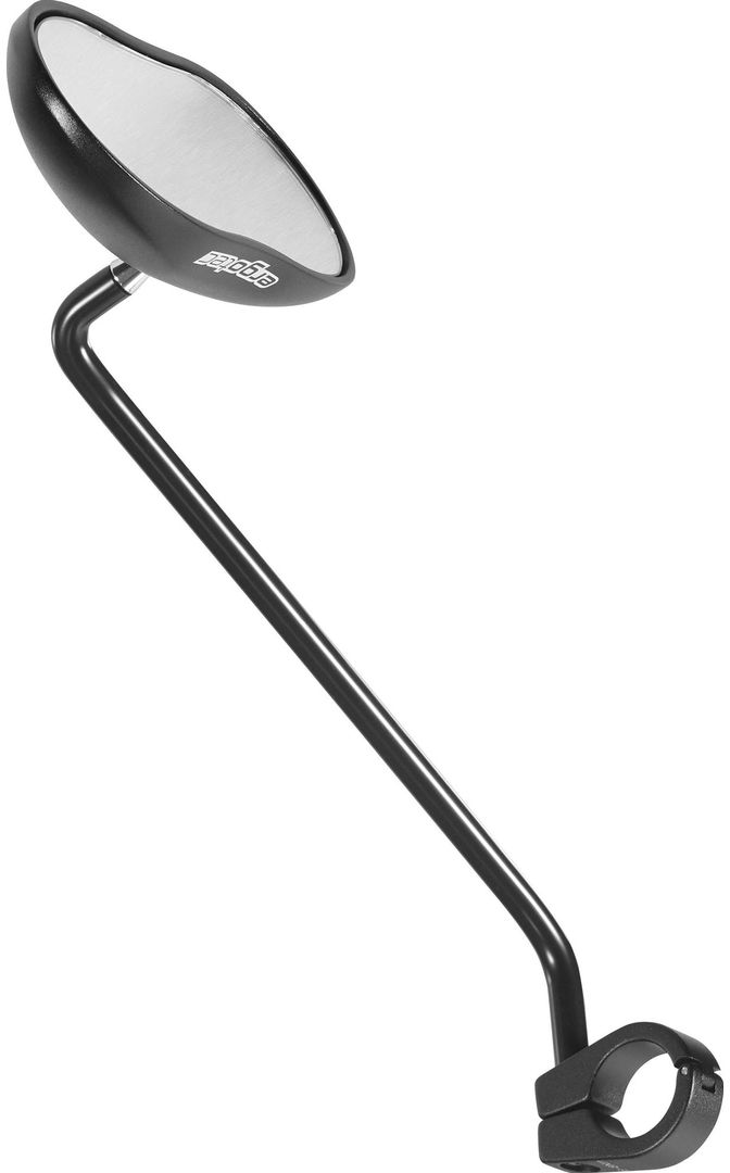 Rétroviseur Vélo Ergotec M-88L - Noir/sable, Fixation Guidon 22.2 Mm, Aluminium