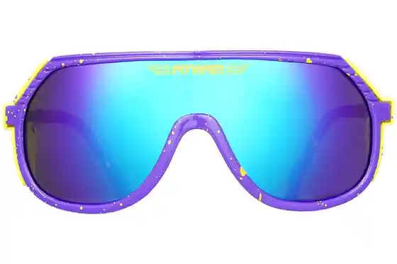 Sportbrille - Pit Viper The Grand Prix - Aerobics / Blue Mirror Z87 RATED