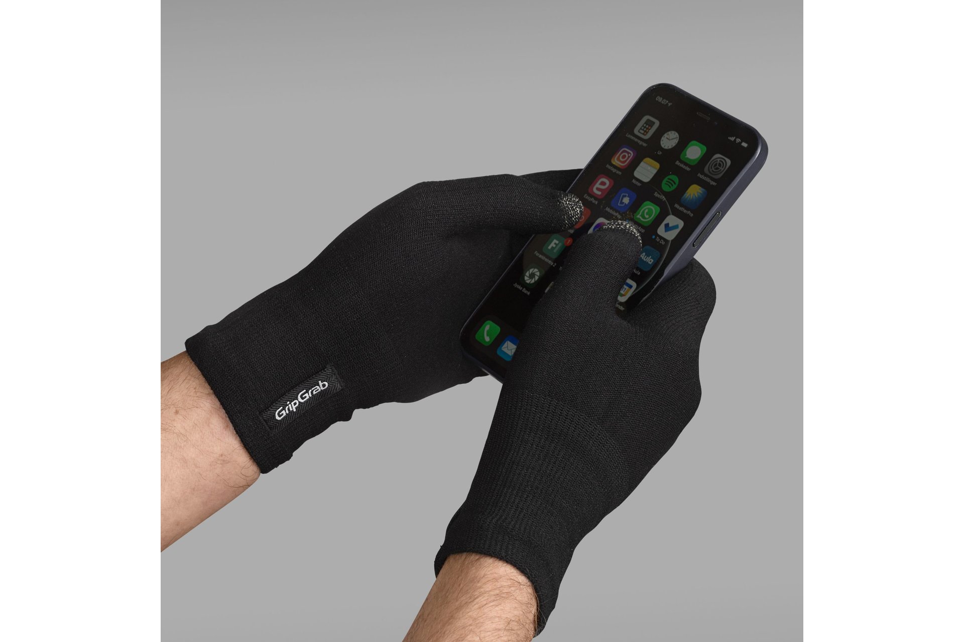 GRIPGRAB Merino Wool Liner Langfinger Unterhandschuhe