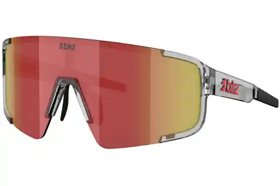 XXL Sale % - Bliz P003 Transparent Dark Grey - Brown w Red Multi