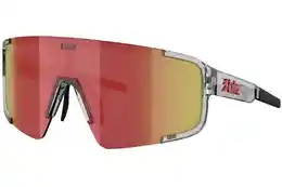 Bliz P003 Transparent Dark Grey - Brown w Red Multi