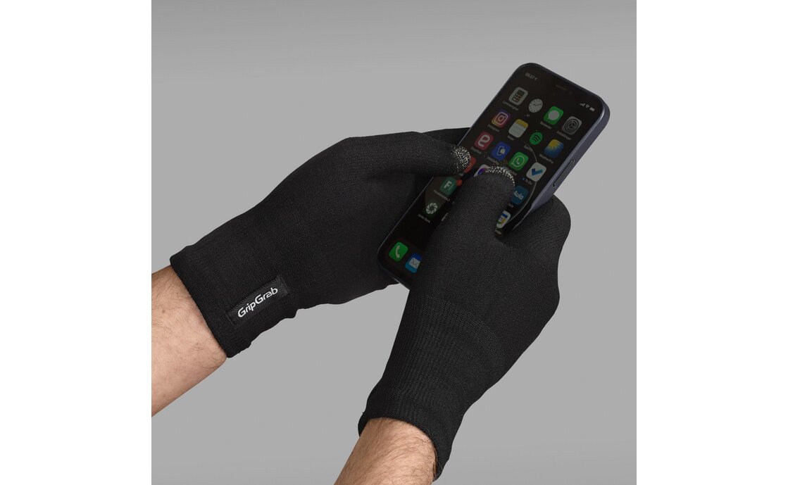 GRIPGRAB Merino Wool Liner Langfinger Unterhandschuhe