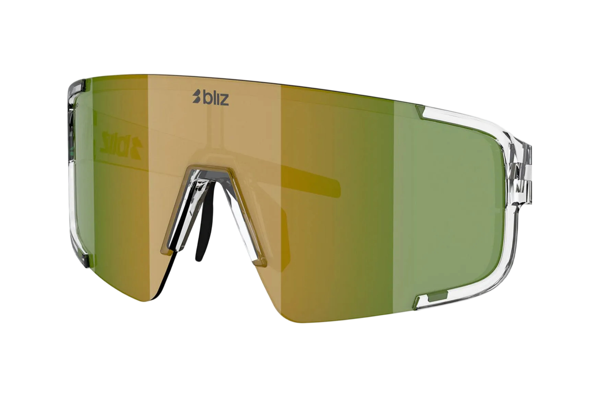 Bliz P003 Transparent White - Brown w Green Multi
