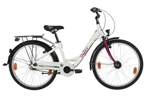 Jugendräder mit StVZO Ausstattung - Bellini Emma 3 - 24 Zoll - Tiefeinsteiger