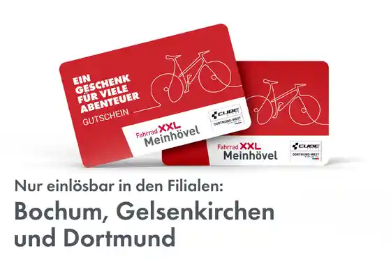 Geschenke für Fahrradfahrer - Gutschein Fahrrad XXL Meinh&ouml;vel