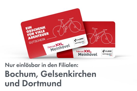 Gutscheine - Gutschein Fahrrad XXL Meinhövel