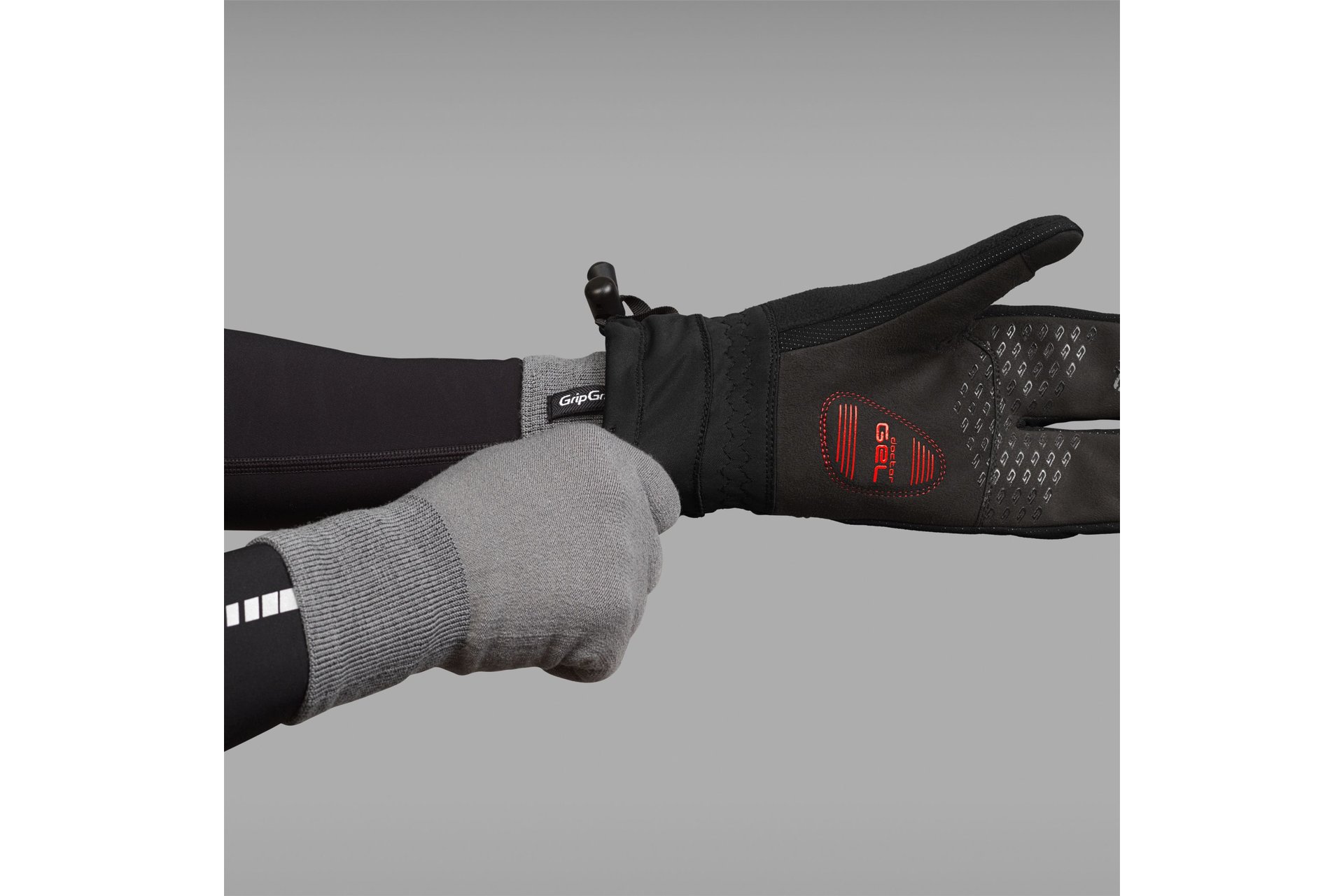 GRIPGRAB Merino Wool Liner Langfinger Unterhandschuhe
