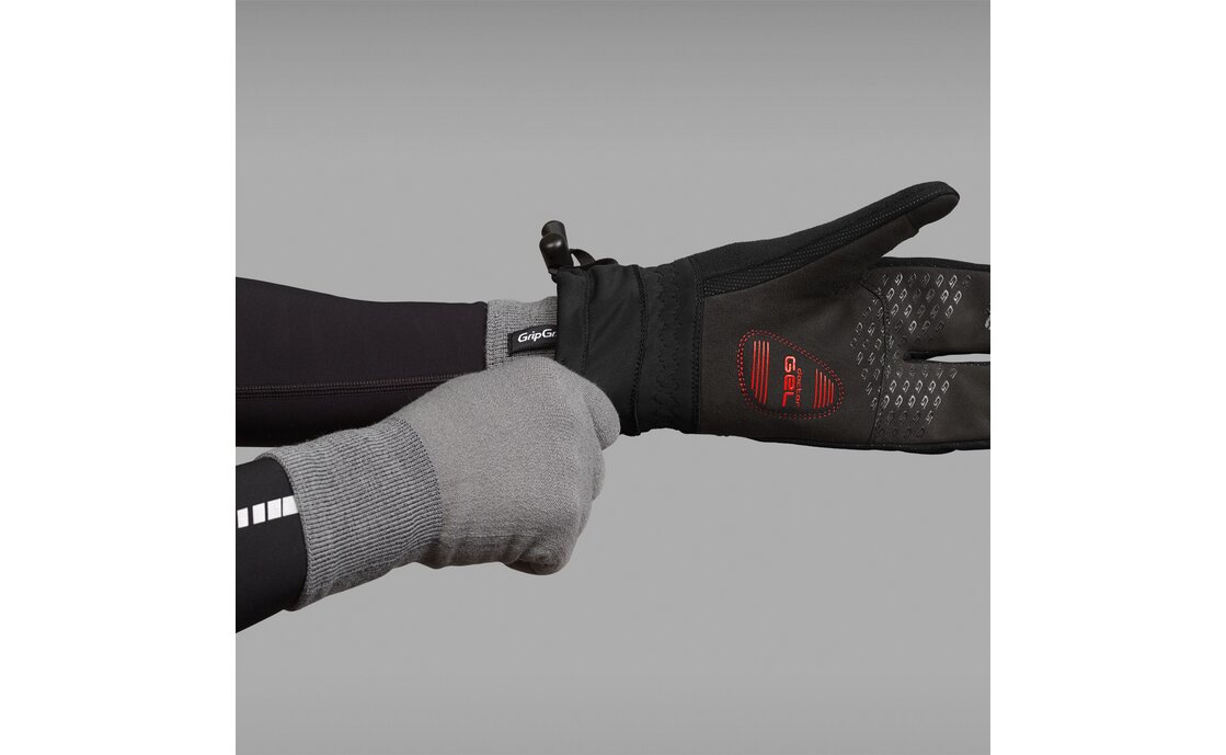 GRIPGRAB Merino Wool Liner Langfinger Unterhandschuhe